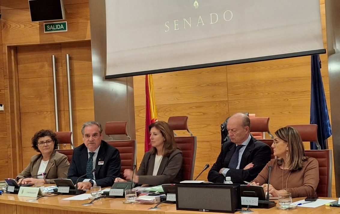 CGCOF Comisión Sanidad Senado